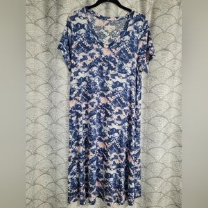 Koolaburra by UGG Tie Dye T-shirt Dress Size Medium